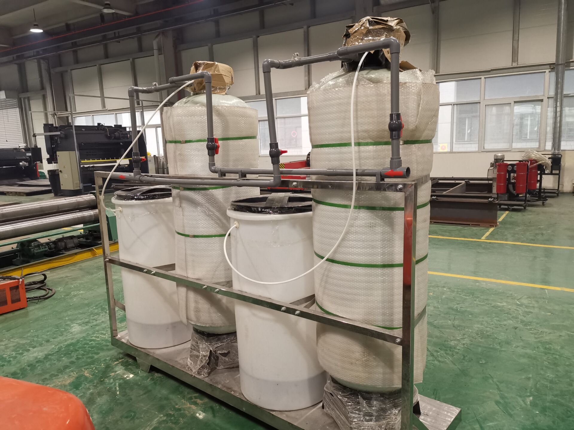内蒙古5吨锅炉补给水软化水设备